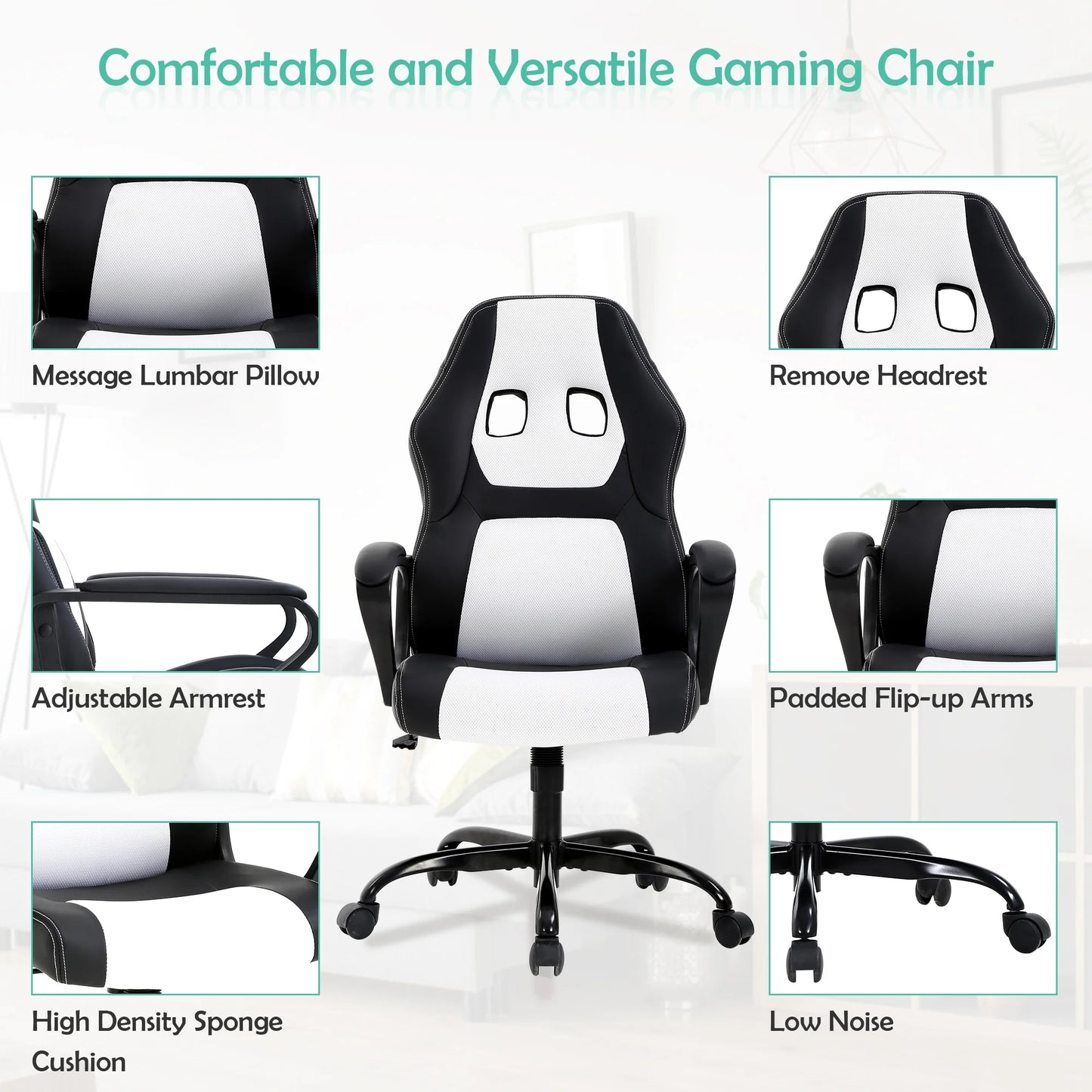 PC Gaming Chair - Simple and Comfortable