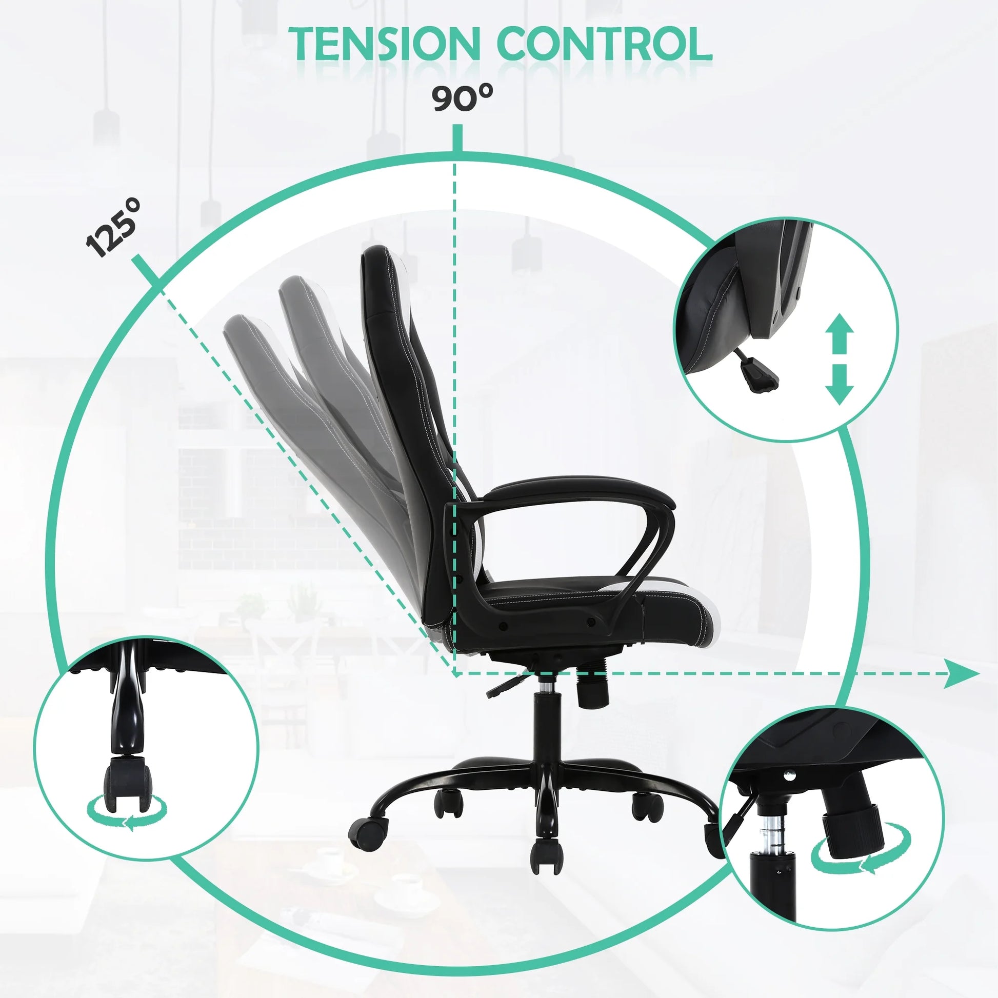 PC Gaming Chair - Simple and Comfortable