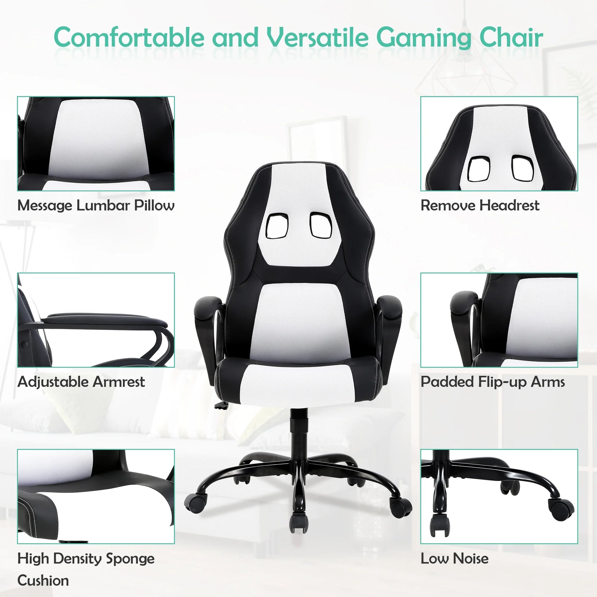PC Gaming Chair - Simple and Comfortable
